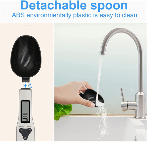 Digital Measuring Spoon Scale – Electronic Kitchen Food Scale