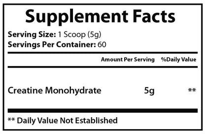 Pure Creatine Supplement – Strength, Power & Muscle Support