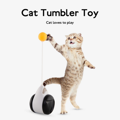 Tumbler Balanced Wheel Swinging Ball Cat Toy – Interactive Play
