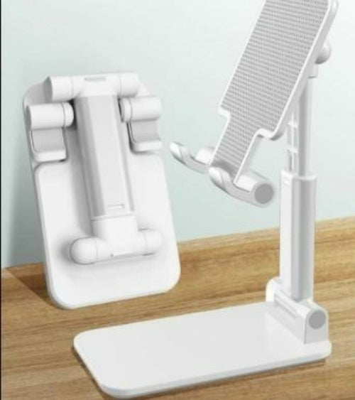 Universal Foldable Phone & Tablet Stand – Non-Slip, Adjustable Holder