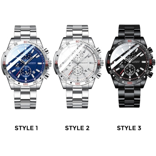 Personalised Men’s Watch – Custom Engraved Boyfriend & Anniversary Gift