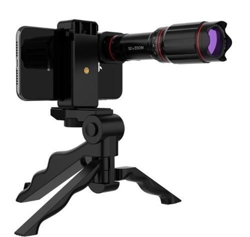 Ultra Crystal HD 32x Zoom Telescope Lens Set for Mobile Phones