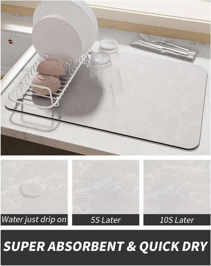 Coffee Machine Mat – Water-Absorbent Kitchen Bench Pad
