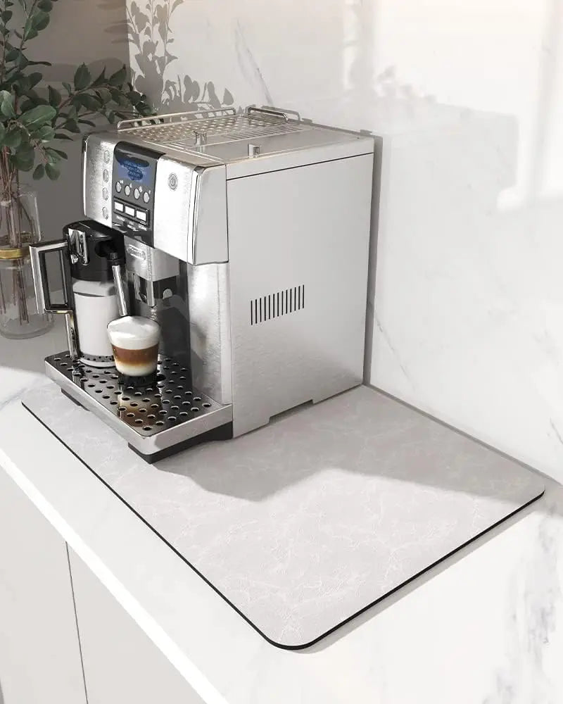 Coffee Machine Mat – Water-Absorbent Kitchen Bench Pad