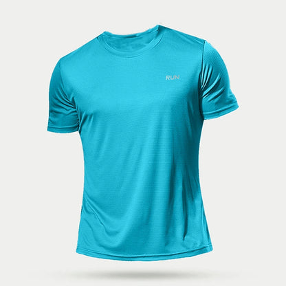 Men's Quick-Dry Gym & Running T-Shirt – Breathable Sport Top