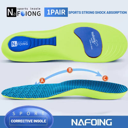 Orthopedic Arch Support Insoles – Shock-Absorbing for Men & Women