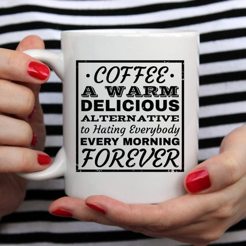 Funny Unique Ceramic Coffee Mug – Novelty Gift Idea