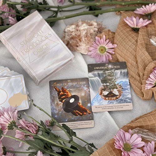 Starlight Frequencies Oracle Deck – Spiritual Guidance Card Set