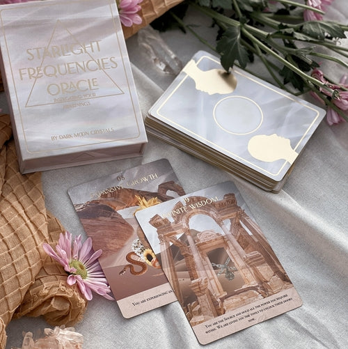 Starlight Frequencies Oracle Deck – Spiritual Guidance Card Set