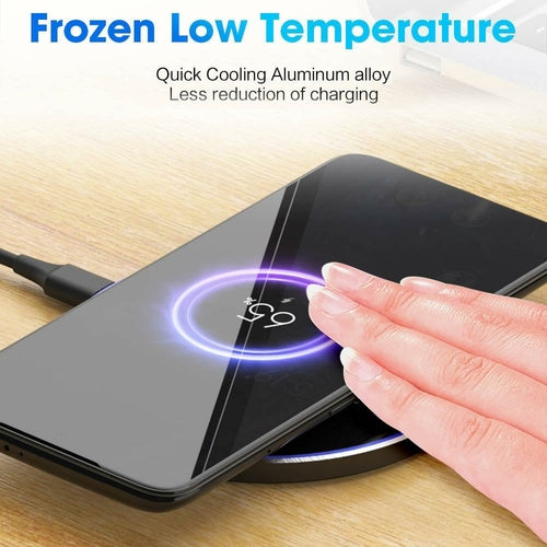 Dragon W9 30W Fast Wireless Charging Pad – Qi Compatible