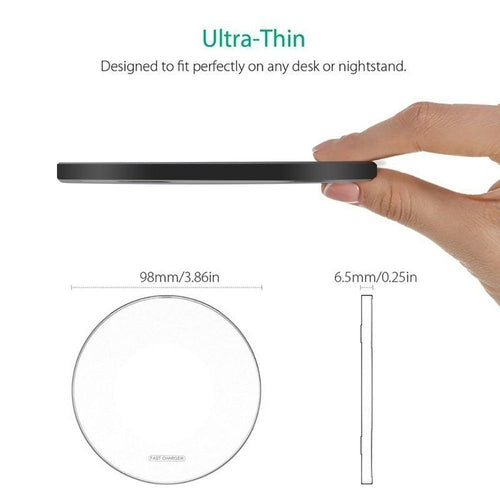 Dragon W9 30W Fast Wireless Charging Pad – Qi Compatible
