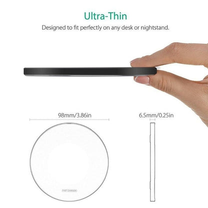 Dragon W9 30W Fast Wireless Charging Pad – Qi Compatible