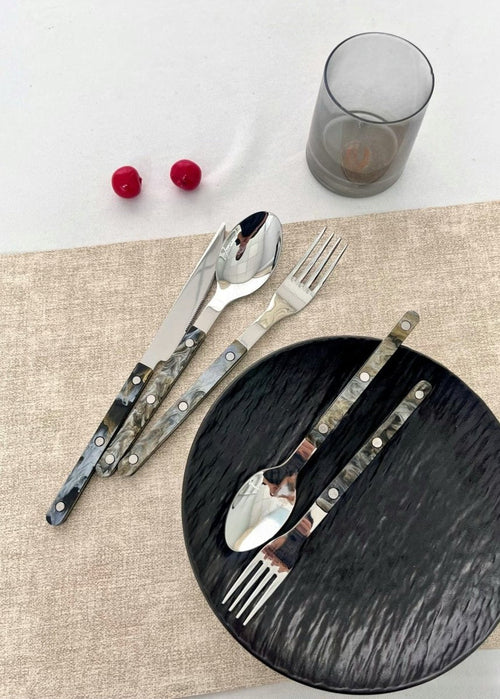10-Piece Terra Bistrot Flatware Set – Modern Elegant Cutlery